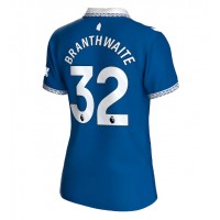 Camiseta Everton Jarrad Branthwaite #32 Primera Equipación Replica 2023-24 para mujer mangas cortas
